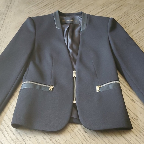 Zara Jackets & Blazers - Black Blazer XS by Zara Basic NWOT